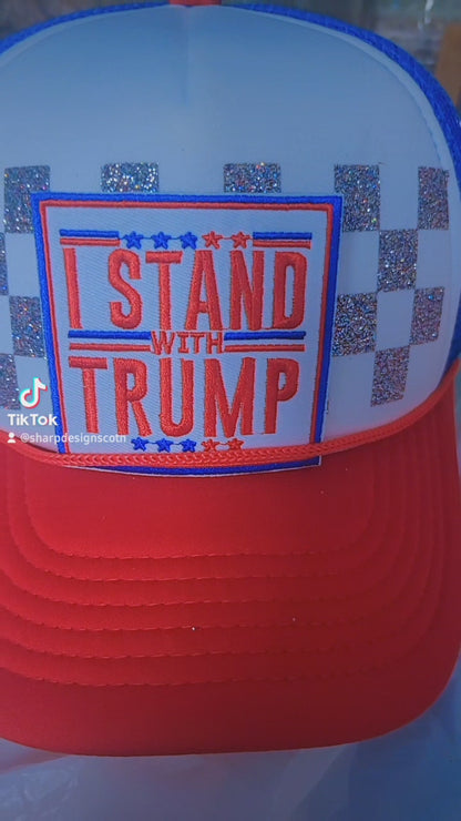 Custom Patriotic Trucker Hat