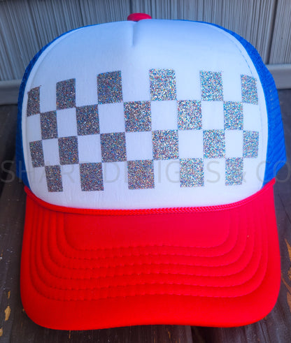 Custom Patriotic Trucker Hat