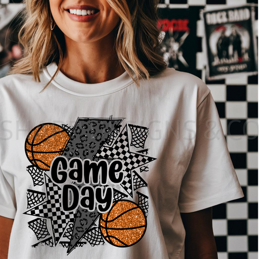 Basketball Game Day Tee