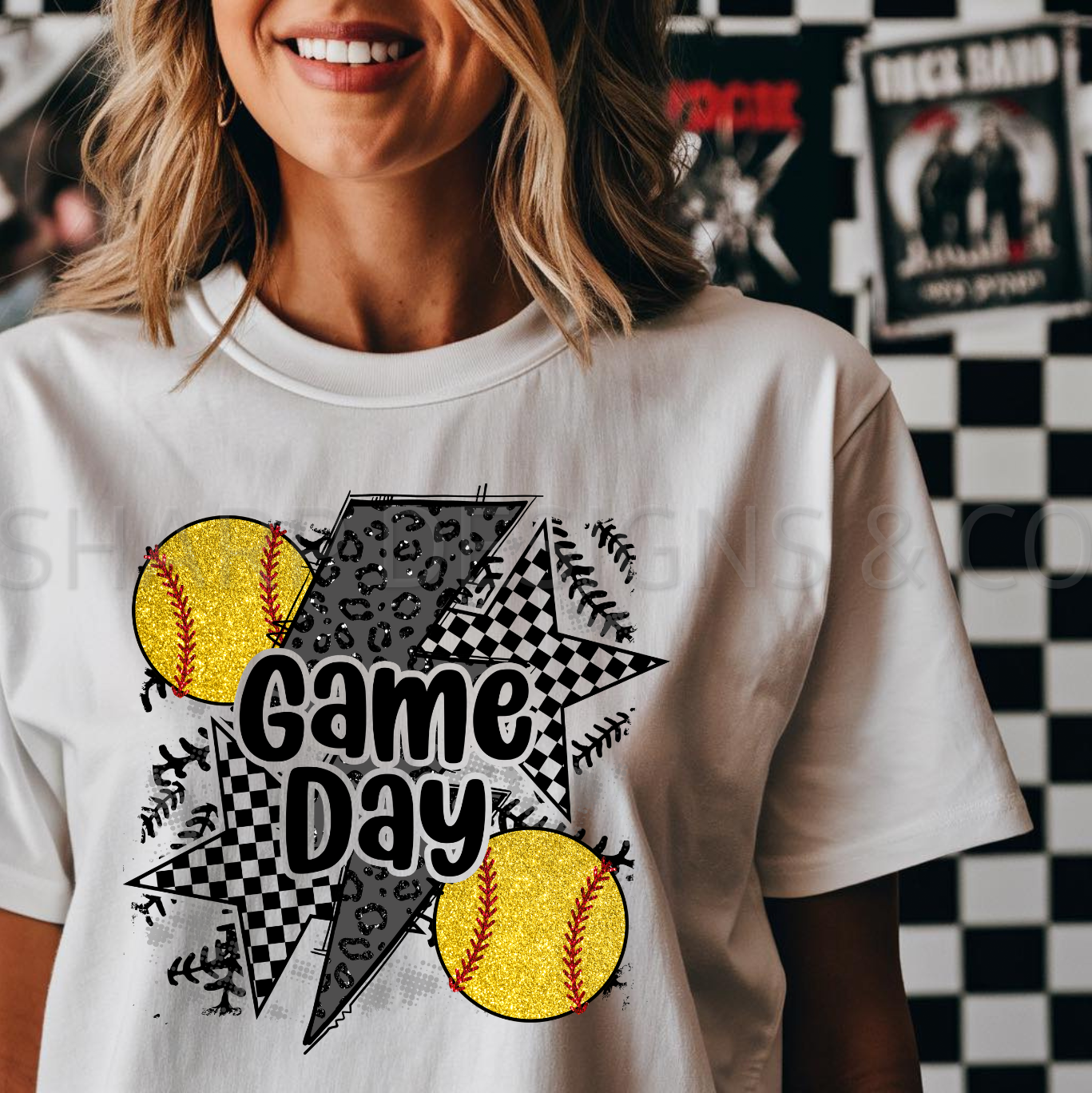 Softball Game Day Tee